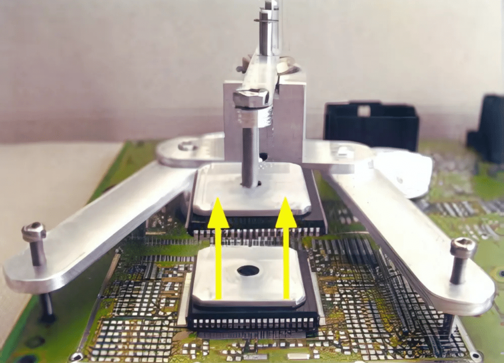 Outillage de dessoudage doux des PCB en brasage phase vapeur